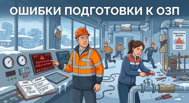 Ошибки подготовки к ОЗП